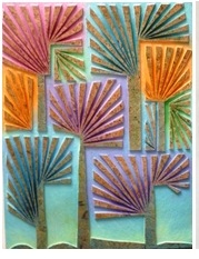 Mónica Sarmiento Castillo, Palmera, óleo y mixta Mónica Sarmiento Castillo