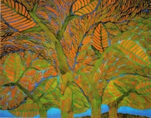 Mónica Sarmiento Castillo, extasis I, 2007, 100x80cm, óleo y mixta Mónica Sarmiento C