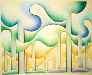 Mónica Sarmiento Castillo. euvres sur papier variations Espace Belleville, 2000, Gérard Xuriguera Mónica Sarmiento